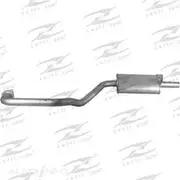 Redback Mufflers Bolt-On to suit LandCruiser FZJ/HZJ105 Rear Res Pipe - M1469
