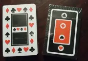 2 NEW Decks Playing Cards Suits Ephemera Junk Journal Scrapbook Crafts Red Black