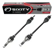 2 pc Sixity XT Front Left Right Axles for Can-Am Defender DPS HD10 6X6 XT av