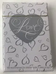 Love Playing Cards Original Box Wrapper Scrapbooking Junk Journal NEW