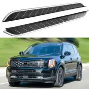 Fits for KIA Telluride 2019-2024 Running Board Fixed Side Step Nerf Bar Stairs