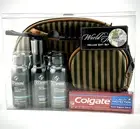 Tresemme World Traveler Deluxe Gift Set Hair Products Brush Toothpaste and Bags