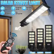 1200W Solar Security Lights Outdoor LED PIR Motion Sensor Flood Garden Light NEW