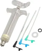 Plastic and Perspex Bird Feeder Syringe for Milk and Medicine - Easy Maintenance