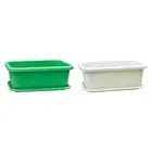 Vegetable Planter Container Flowerpot Organizer Convenient Planting Box for