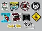 Punk Vinyl Sticker Lot (10 Stickers) Set 11 bad religion brains dead kennedys oi