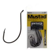 Mustad 92604NPBLN Penetrator Hooks 8/0 Qty 5
