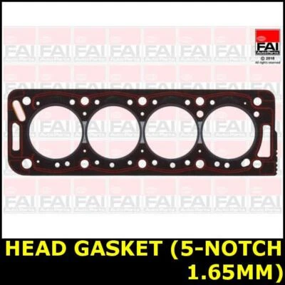 Head Gasket Fits FIAT DUCATO SCUDO ULYSSE Opt5/5 1.65mm I II 1.9 D8B DHX 365GH