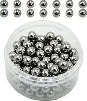 180 Pcs Paint Agitator Balls for Model Acrylic Paint Set, Model Paint Mixer, Stainless Steel Paint Mixing Balls, 5.5mm/0.22inch