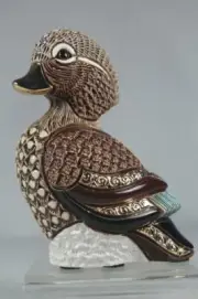 De Rosa Rinconada Family Figurine Adult 'Female Mandarin Duck' - F230A - NIB