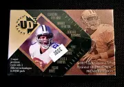 (1) 1997-98 Upper Deck UD3 Football Unopened Factory Sealed Pack, 3 Cards