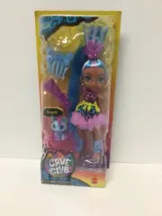 New Mattel Dolls! Cave Club - Tella Doll - Hunch - Accessories-Blue Hair