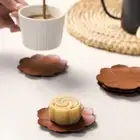 Insulation Solid Wooden Heat Resistance Placemat Trivet Mats Coaster Cup Pad