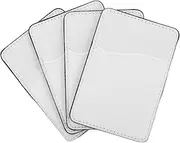 TEHAUX 4pcs Phone Card Holder Stick Phone Wallet Back Pocket Card Slot Attachment for Smartphones