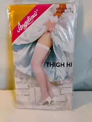 Angelina Thigh-Hi Stockings M101 Grey One Size