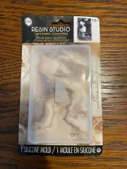 NIP resin studio silicone light switch cover mold white