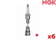 NGK Spark Plug FOR Honda Acty 1982-86 0.6 Van BPR5EY x6