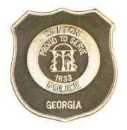 CANTON – SWAT - GEORGIA GA Sheriff Police Patch SUBDUED STATE SEAL COLUMNS