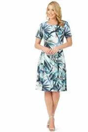 NONI B Dress NWT nice colours, rrp $129. (S/10, M/12, L/14, XL/16, )