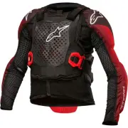 Alpinestars Youth Bionic Tech Protection Jacket - Black/White/Red, Small/Medium