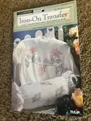 Tulip ColorPoint Iron-On Transfer by Linda Gordanier Jary, Peony design