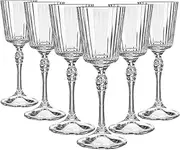 Bormioli Rocco America '20s Sherry Glasses - Vintage Art Deco Liqueur Liquor Stemware - 80ml - Pack of 12