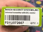 Inovonics F01U072667 BOSCH SECURITY SYSTEMS UNIVERSAL TRANSMITTER W/EOL RESISTOR