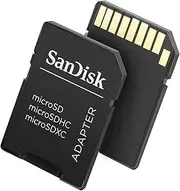 MicroSD Micro SD to SD HC SDHC Memory Card Adapter Reader - NEW (1)
