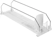 ETHZZLE Slide Out Drink Shelves Drink Dispenser for Fridge Safe Sturdy Abs Material Drink Pusher for Convenience Store