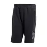 ADIDAS OUTL TREF SHORT [IU2370 男 短褲 棉褲 運動 休閒 三葉草 寬鬆 舒適 黑