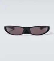 [Balenciaga] Balenciaga Logo shield sunglasses One Size black