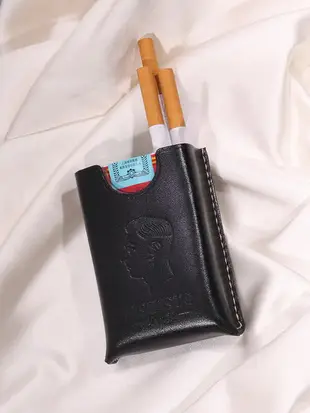 【吉星】XISHISUO煙盒復古便捷煙盒隨身軟硬包20支裝牛皮男女個性高檔送禮