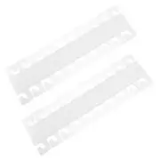 200 Pcs Aircraft Hole Hook Shop Show Hooks Removable Plastic for Hanging