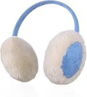 [GNEGNI LIFE] Ear Muffs Kids Furry Classic Earmuffs Elastic Faux Fur Ear Warmers Comfortable Ear Covers Outdoor Running Girls and Boys