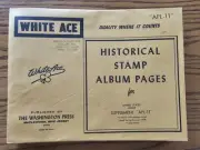 White Ace Stamp Supplement U.S. Airmail APL-11 1979 for Plate Blocks NOS