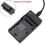 LED SLIM Battery Charger for NP-F550 YONGNUO YN300 YN-160 YN-140 CN-126 CN160