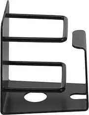Electric Razor Stand Wall Mounted No Drill Installation Stainless Steel Shaver Holder for Organized Bathroom Compact Design Space Saving Storage