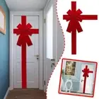 Christmas Cabinet Door Ribbon Big Red Bow Large Door Christmas Tree U4 Bow S4