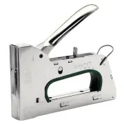Rapid R34e Professional Staple Gun Tacker for Flatwire Staples 140/6-14 Steel