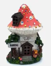 ❤️TOADSTOOL NIGHT LIGHT Fairy Bread Bakery House Large 25cm Mushroom Table Lamp