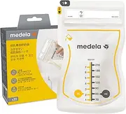 Medela Easy Pour Breast Milk Storage Bag, 8.4 fl oz (210 ml) (25 Pieces), Double Layer Extra Thick Material (Oxygen Barrier) Protects Breast Milk 10 Times More (Easy to Pour with One Hand