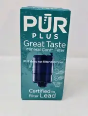 PUR PLUS Mineral Core Faucet Mount Water Filter Replacement 1-Filter New Sealed