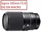 Sigma 105mm F2.8 DG DN MACRO Lens for Sony E-Mount