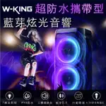 【W-KING】T11 100W IPX6 防水藍牙喇叭 便攜式藍牙音響