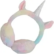 [Yardenfun] 1pc Unicorn Earmuffs Fuzzy Earmuffs for Women Adjustable Ear Muffs Ear Muffs for Winter Women Cosplay Hair Hoop Ear Warmers for Kids Ear Covers Cold Weather Warm Winter Ear Cover