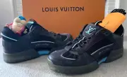 New Louis Vuitton Lucien Clark A View Black Blue 9 LV 10.5 Virgil Nigo Pharrell