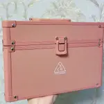 韓國3CE專業化妝箱粉色黑色訂製化妝盒收納箱INS風高級3CE化妝箱