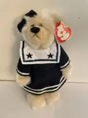 Ty Attic Treasures “Breezy” The Sailor Bear 8” NWT