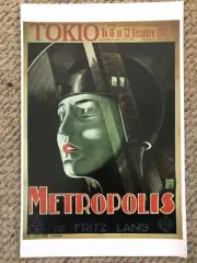 Metropolis De Fritz Lang Tokio Delco Poster 11 x 17 (31)