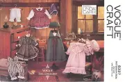 VOGUE SEWING PATTERN 8337 18" 46CM EARLY AMERICAN HISTORICAL STYLE DOLL CLOTHES